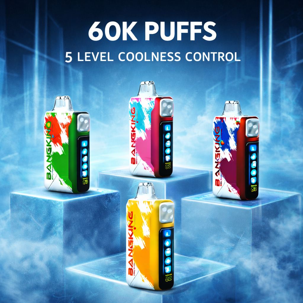 Bang King Ice Cool 60k - 60,000 puffs of icy flavor - vorn