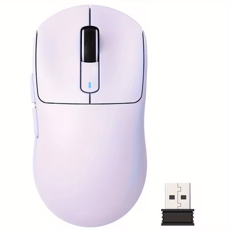 ATTACK SAHRK X3 Lightweight Wireless Gaming Mouse with Tri-Mode 2.4G/USB-C Wired/BT, Up to 26K, PAW3395 Optical Sensor, Kailh GM8.0 Switch, 5 Programmable Buttons for PC/Laptop/Win/Mac(Orange)