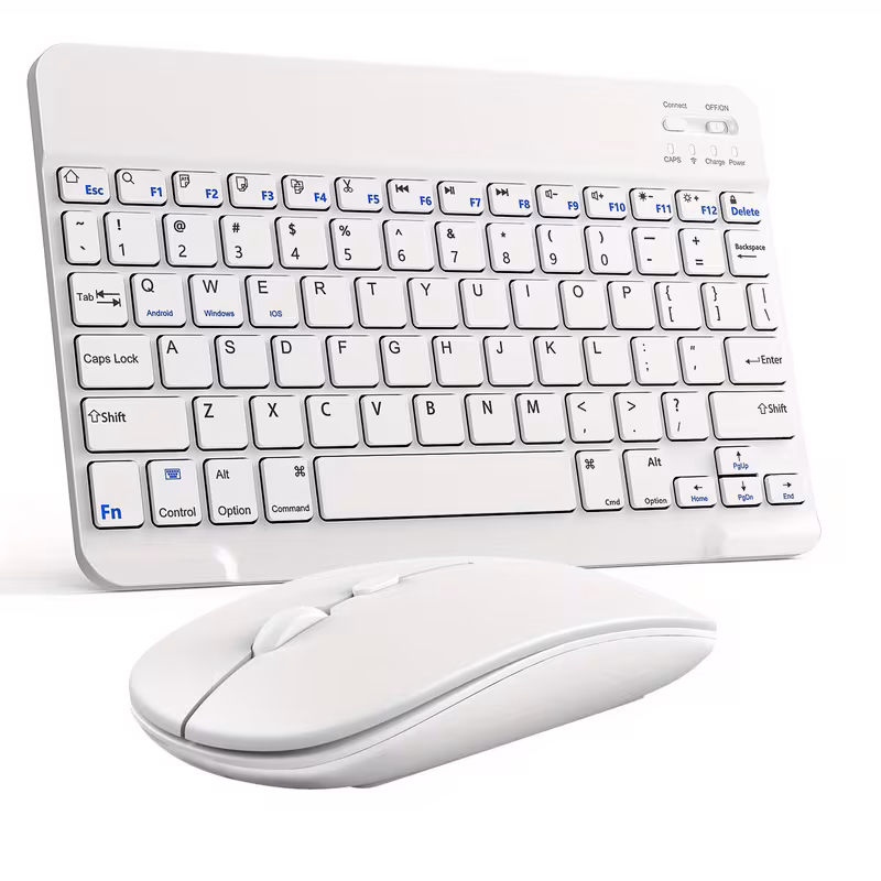Get the ultimate gaming experience with this wireless keyboard and mouse combo